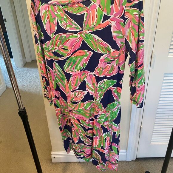Lilly Pulitzer Palmetto in the Navy in the Vias Dress, size Medium - Picture 4 of 8